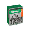VIS TETE FRAISEE TORX 4X50MM BOITE DE 40 PIECES
