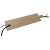 PLINTHE PVC PASS FIL 12X60X2500 MM IMITATION CHENE