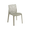 CHAISE GRUVYER GRIS PERLE