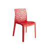 CHAISE GRUVYER ROUGE