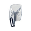 CROCHET TRANSPARENT POINTE EN METAL PETIT MODELE LOT DE 3