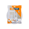 ABRASIF DISQUE PLATRE DIAMETRE 225MM GRAIN 120 LOT DE 5 DEXTER