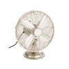 VENTILATEUR MINI DE TABLE COOMA2 40W DIAMETRE 30CM NICKEL SATINE