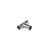CONNECTEUR T POUR STABILISATEUR DE PAROI EP 6MM CHROME