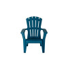 FAUTEUIL BAS MARYLAND RESINE BLEU MIAMI