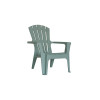 FAUTEUIL BAS MARYLAND RESINE VERT LAGUNA