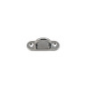 PLATINE A IL INOX D8MM 80X26MM X2