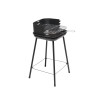 BARBECUE CHARBON DE BOIS ACIER NOIR
