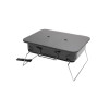 BARBECUE CHARBON DE BOIS VALISETTE GRIS