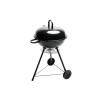 BARBECUE CHARBON DE BOIS DIAM 48 CM NOIR