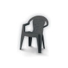 FAUTEUIL MONOBLOC NORMA ANTHRACITE