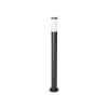 POTELET LED E27 15W 100CM NOIR TRAVIS