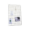 PELE MELE GRILLE METAL NOIR 64X45