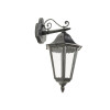 APPLIQUE EXTERIEUR DESCENDANTE E27 100W NOIR MONZA