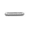 BARQUETTE ALUMINIUM GRANDE AVEC TROU X 5 34x23x2.8cm