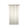 VOILAGE TAMISANT NIAGARA BLANC-BLANC N1 140X260 CM