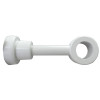 SUPPORT POUR TRINGLE A RIDEAU BOIS D28 FERME 85-130MM LAQUE BLANC