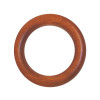 ANNEAUX BOIS 70MM POUR TRINGLE A RIDEAU D35 MERISIER X10
