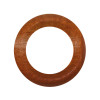 ANNEAUX BOIS 56MM POUR TRINGLE A RIDEAU D28 MERISIER X10