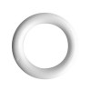 ANNEAUX PVC 70MM POUR TRINGLE A RIDEAU D35 BLANC X10