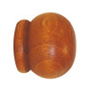 EMBOUT BOIS POUR TRINGLE A RIDEAU D35 ANGLAIS A VISSER MERISIER X2