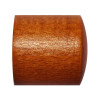 EMBOUT BOIS POUR TRINGLE A RIDEAU D28 BOUCHON A VISSER MERISIER X2