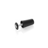 BUTEE PLASTIQUE POUR VOLET ROULANT NOIR LOT DE 2 PIECES