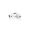 CARDAN HEXAGONAL 10MM HEXAGONAL 10MM ACIER BLANC