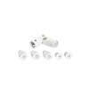 CARDAN UNIVERSEL POUR VOLET ROULANT ACIER BLANC
