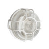 HUBLOT ROND VERRE E27 100W GRILLE BLANC