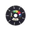 DISQUE DIAMANT MULTIMATERIAUX 125X22,2 DEXTER PRO