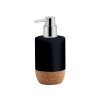 DISTRIBUTEUR SAVON ODEMIRA NOIR/NATUREL A POSER
