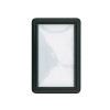 HUBLOT NOIR PORTE GARAGE COULISSANTE 37X23,5CM EPAISSEUR 22 A 26 MM