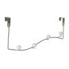 PORTEMANTEAU A SUSPENSRE GOUACHE METAL TETE BLANCHE 4 PATERES