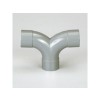 COUDE DOUBLE EQUERRE 87/30 FEMELLE FEMELLE DIAMETRE 40