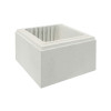 ELÉMENT DE PILIER CLASSIQUE UNISLISS LISSE BLC H.16.7 X L.30 XP.30 CM