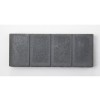 BORDURE QUADRA GRIS ARDOISE 20X50X5