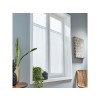 VITRAGE TRANSPARENT IDEALIS BLANC L45XH90CM LOT 2