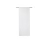 VITRAGE TRANSPARENT IDEALIS BLANC L60XH160CM LOT 2