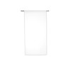 VITRAGE TAMISANT LEO BLANC-BLANC N 0 L45 X H120 CM LOT 2