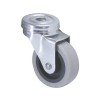ROULETTE PIVOTANTE A OEIL GRIS POLYPRO DIAMETRE 42MM