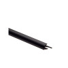 PROFIL 1/4 ROND ANGLE SORTANT PVC NOIR 8MM L2.5 STANDERS