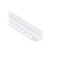 PROFIL 1/4 ROND ANGLE RENTRANT PVC BLANC 12MM L2.5 STANDERS