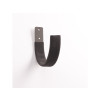 CROCHET FER PLAT GAINÉ  H.15 X L.3.5 X P.16 CM