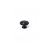 BOUTON METAL NOIR MAT DIAMETRE 35MM LOT DE 4 PIECES