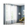 VOILAGE TAMISANT KAOLIN BLANC ÉCRU L.150 X H.240 CM
