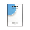 CADRE ACCENT ALUMINIUM NOIR 40X60 NIELSEN