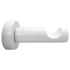 SUPPORT BOIS D28 TIGE 80 LAQUE BLANC