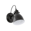 APPLIQUE PRIDDY E27 60W METAL NOIR