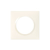 PLAQUE CARREE DOOXIE BLANC 1 POSTE